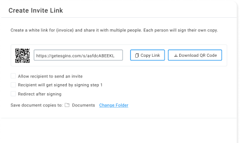 Effortless document sharing