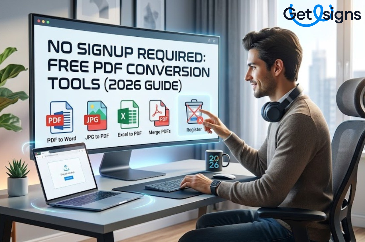 No Signup Required: Free PDF Conversion Tools (2026 Guide)