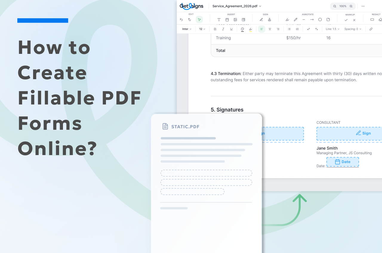 How to Create Fillable PDF Forms for Business Use Online?