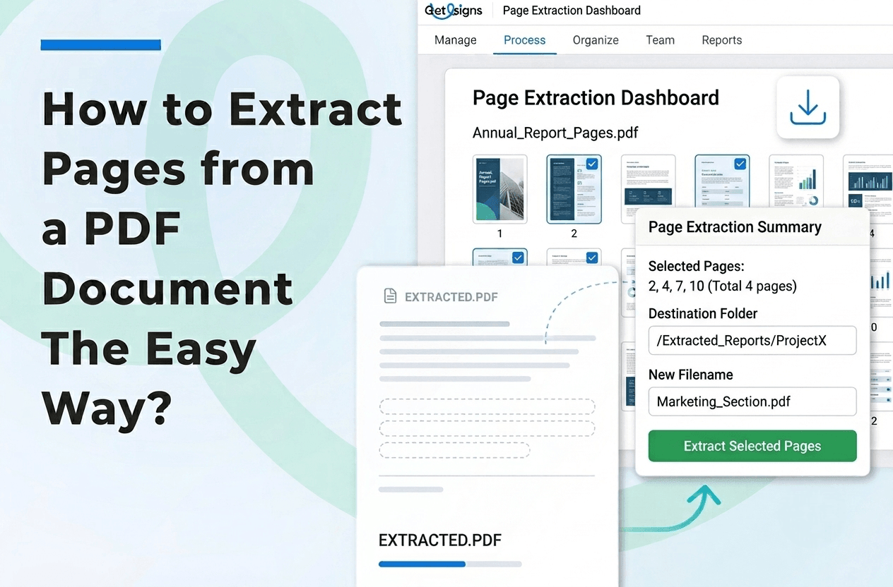 How to Extract Pages from a PDF Document The Easy Way